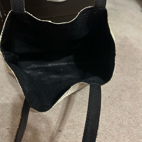 Tote bag, snake skin , original from Indonesia - Picture 2 of 4